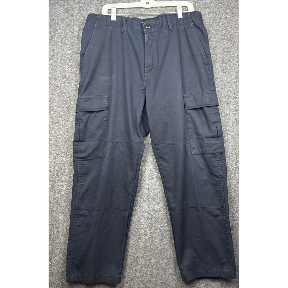 VF Imagewear Men's Navy Blue Uniform Workwear‎ Cargo Pants  Size 36x28